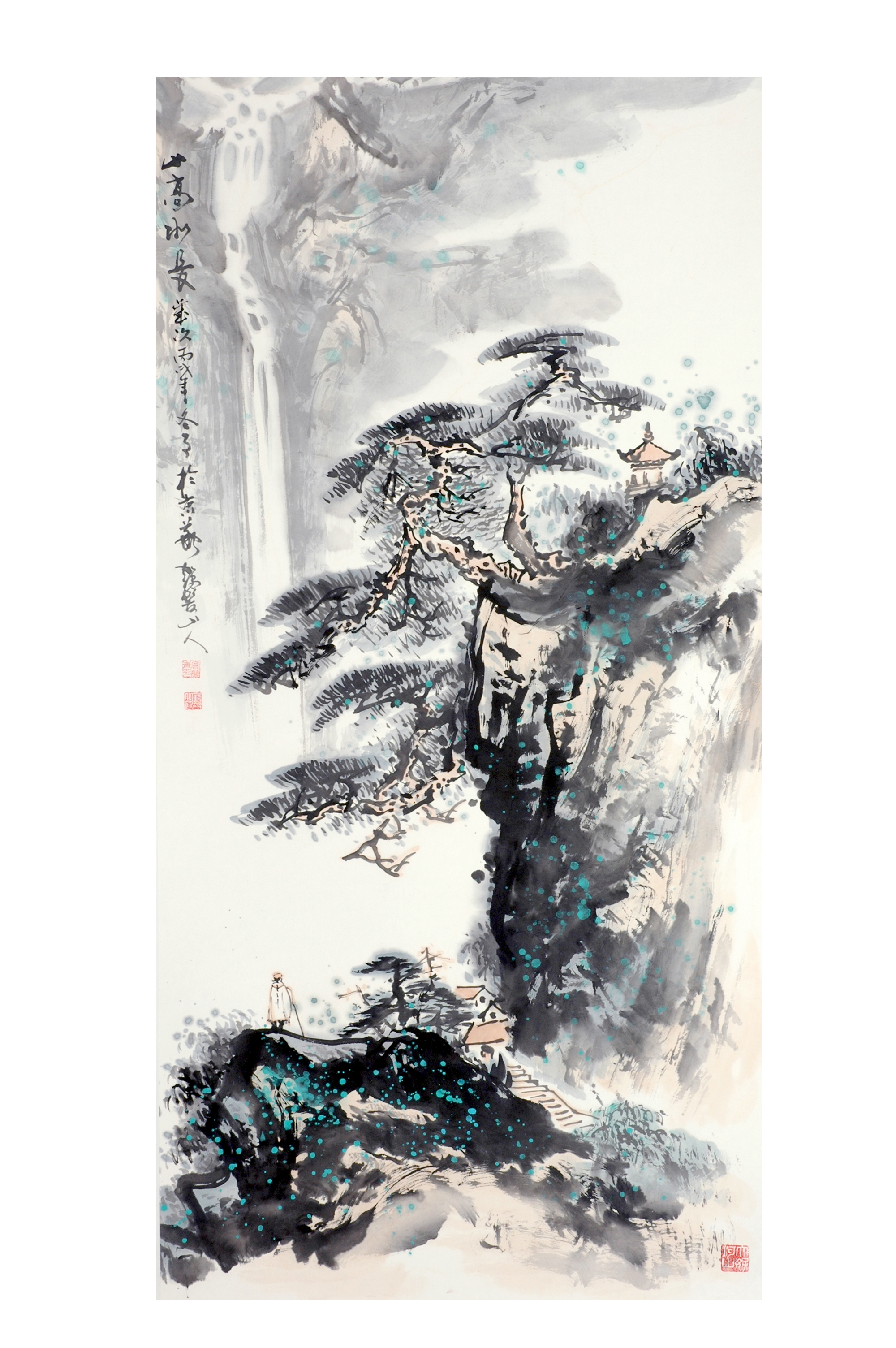山高水长_高兰青_价格_水浒故里 中国书画艺术之乡