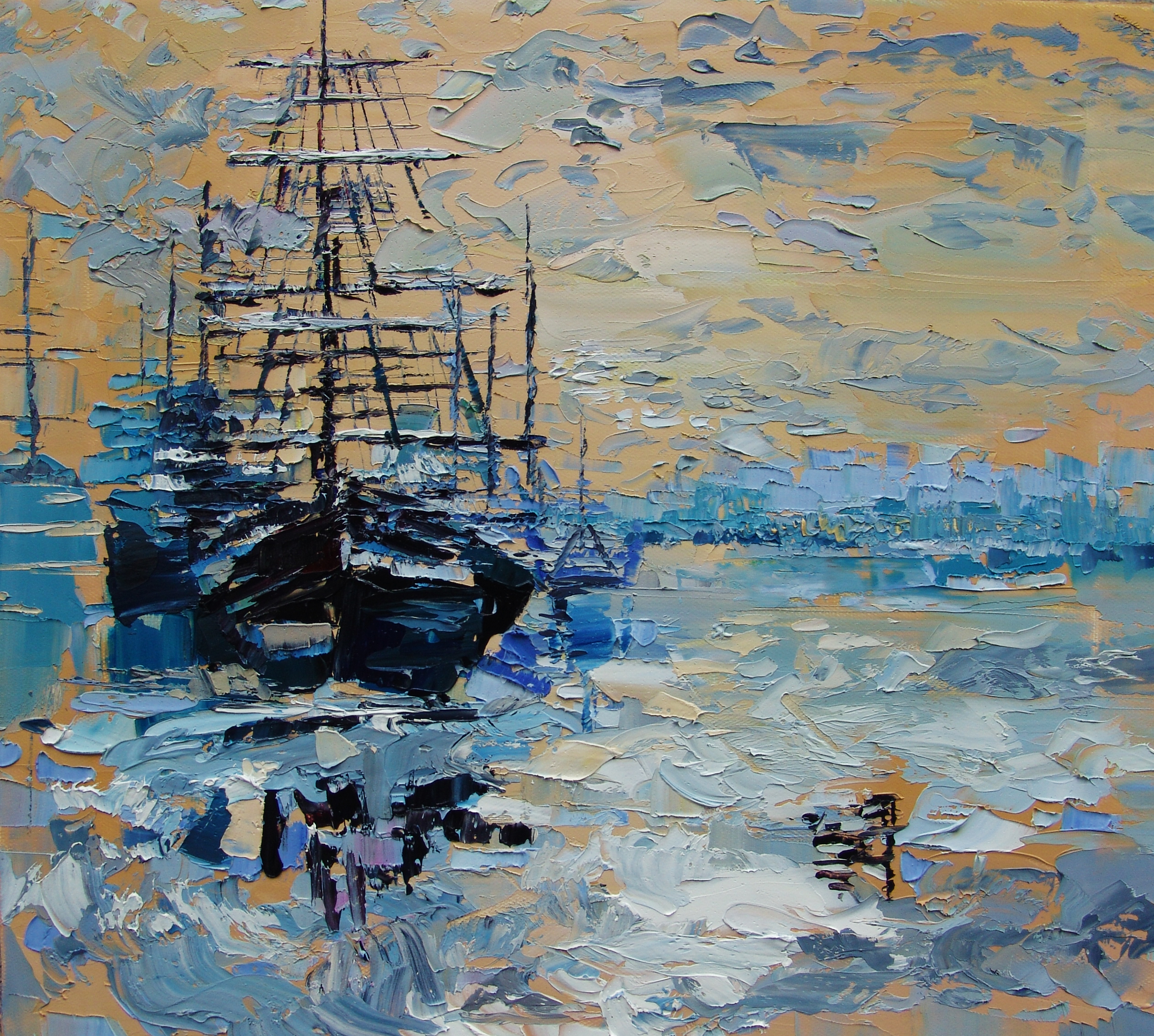 艺术品 油画 布面油画 米妮 启航 关注0