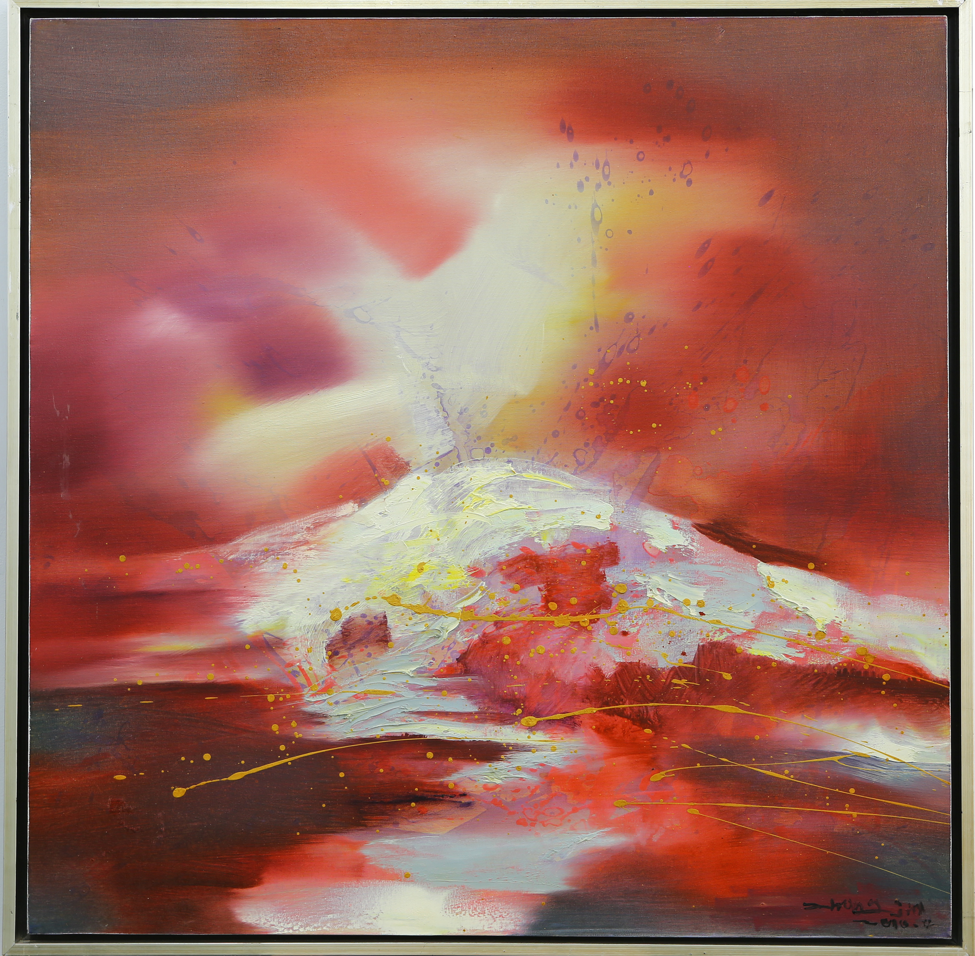 艺术品 油画 布面油画 张晋 红霞1  关注0 #art 22485 艺术家:张晋