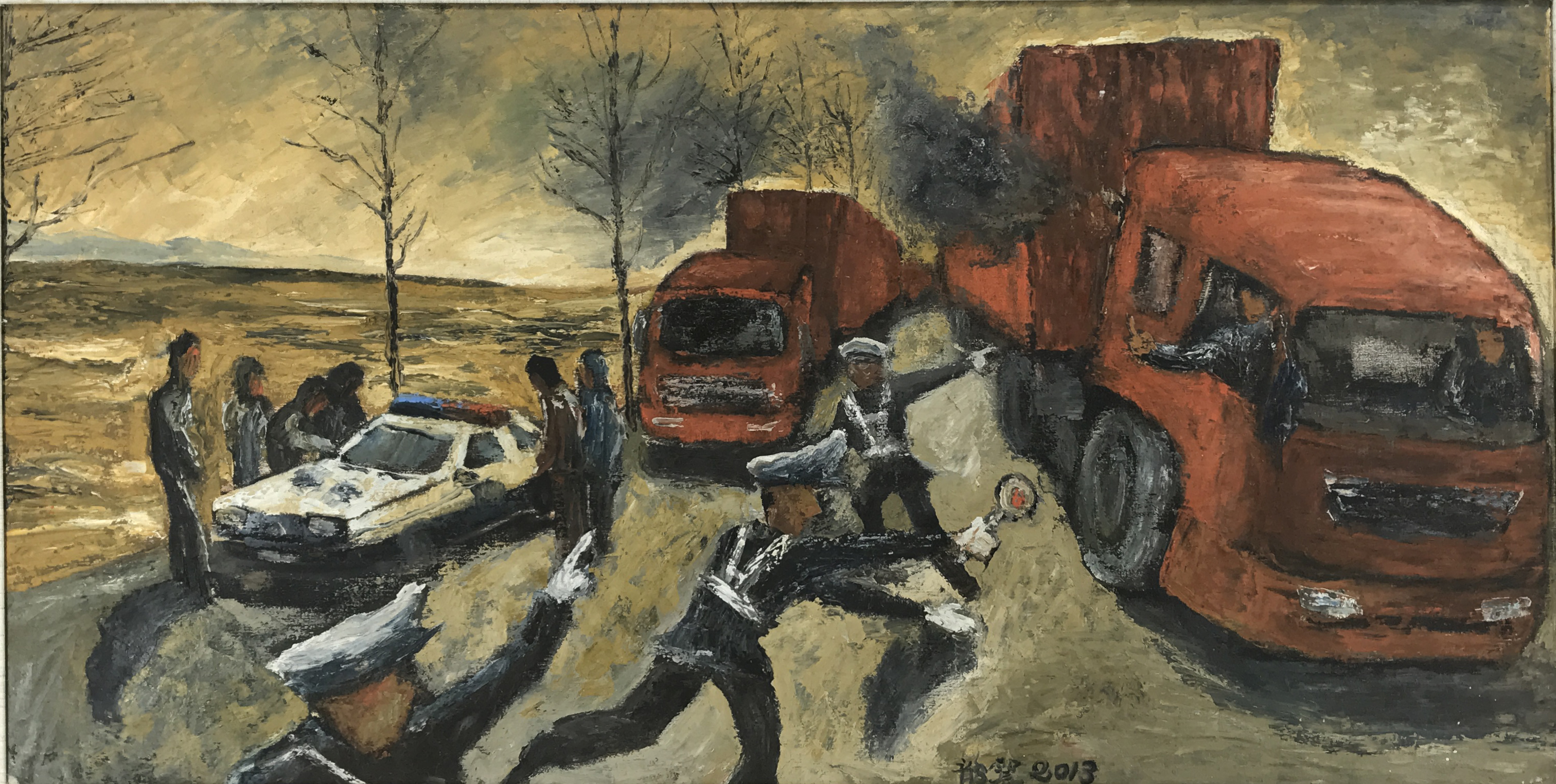 艺术品 油画 布面油画 孔龙震 闯卡 关注0 #art 134935 艺术家:孔龙震